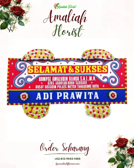 Papan Bunga Ucapan Selamat Kumbe